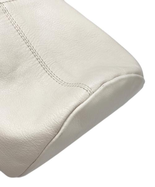 MARCO MASI（マルコマージ）MARCO MASI (マルコマージ) レザー巾着バッグ アイボリーの古着・服飾アイテム