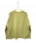 GALERIE VIE (ギャルリーヴィー) ファインウールクルーネックプルオーバー 黄緑 サイズ:S：5000円