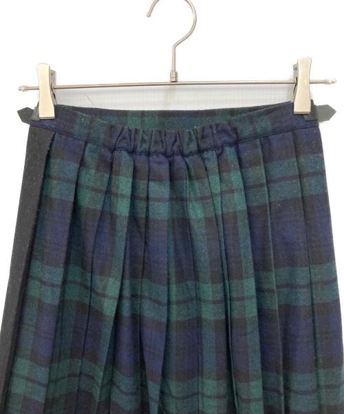 O'NEIL OF DUBLIN（オニールオブダブリン）O'NEIL OF DUBLIN (オニールオブダブリン) 2カラーコンビキルトチェックスカート グリーン サイズ:SIZE US 6の古着・服飾アイテム