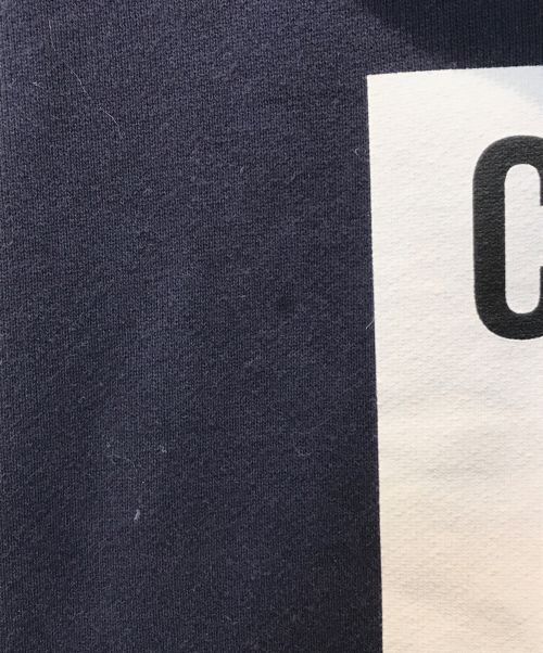 BoTT（ボット）BoTT (ボット) creative drug store (クリエイティヴドラッグストア) Square Logo Hoodie ネイビー サイズ:Lの古着・服飾アイテム