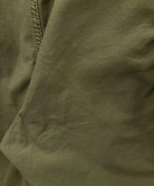 BEAMS（ビームス）BEAMS (ビームス) 7分丈 ワイド 6ポケット カーゴパンツ グリーン サイズ:Lの古着・服飾アイテム