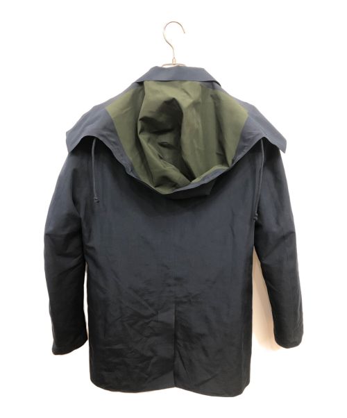 KIRED（キーレッド）KIRED (キーレッド) TOMORROW LAND (トゥモローランド) ライナー付フーデッドコート ネイビー サイズ:SIZE 50の古着・服飾アイテム