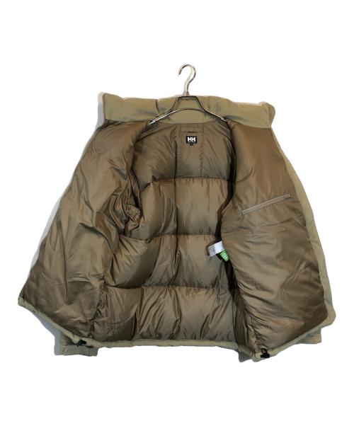 HELLY HANSEN（ヘリーハンセン）HELLY HANSEN (ヘリーハンセン) コーデュロイフィリーダウンジャケット アイボリー サイズ:SIZE XLの古着・服飾アイテム