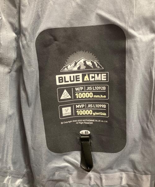 nothomme blue（ノットオムブルー）nothomme blue (ノットオムブルー) マウンテンパーカー ブラック サイズ:XLの古着・服飾アイテム