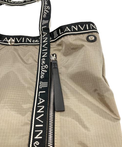 LANVIN en Bleu（ランバンオンブルー）LANVIN en Bleu (ランバンオンブルー) トートバッグ オリーブの古着・服飾アイテム