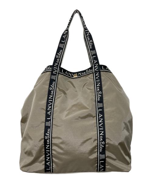 LANVIN en Bleu（ランバンオンブルー）LANVIN en Bleu (ランバンオンブルー) トートバッグ オリーブの古着・服飾アイテム