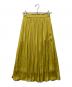自由区（ジユウク）の古着「サテンスカート」｜イエロー