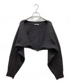 BEAUTY&YOUTHビューティーアンドユース）の古着「畦ニット ボレロ」｜グレー