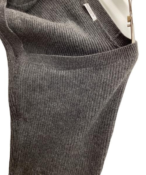 BEAUTY&YOUTH（ビューティーアンドユース）BEAUTY&YOUTH (ビューティーアンドユース) 畦ニット ボレロ グレー サイズ:Freeの古着・服飾アイテム