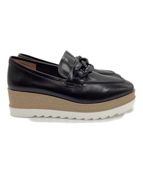 STACCATO（スタッカート）STACCATO (スタッカート) ジリアンモードプラットフォーム ブラック サイズ:23の古着・服飾アイテム