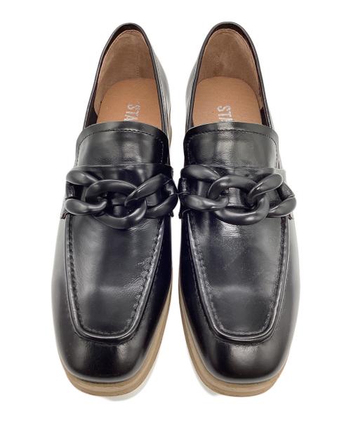 STACCATO（スタッカート）STACCATO (スタッカート) ジリアンモードプラットフォーム ブラック サイズ:23の古着・服飾アイテム