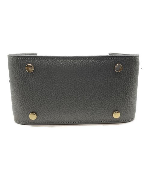 allureville（アルアバイル）allureville (アルアバイル) 2WAYショルダーバッグ グレーの古着・服飾アイテム