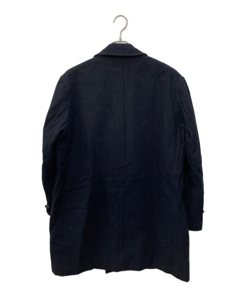 COMME des GARCONS HOMME（コムデギャルソン オム）COMME des GARCONS HOMME (コムデギャルソン オム) ダブルコート ネイビー サイズ:Mの古着・服飾アイテム