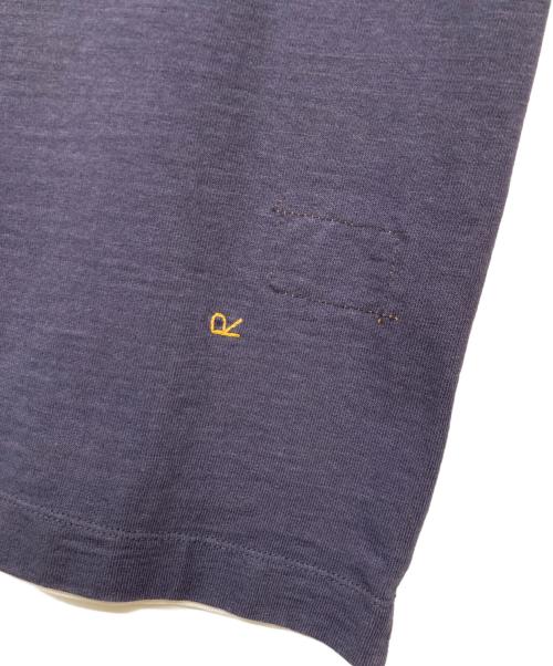 45rpm（45アールピーエム）45rpm (45アールピーエム) トリコバスクボーダーの908Tシャツ レッド サイズ:2の古着・服飾アイテム