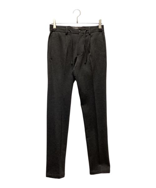 giab's ARCHIVIO（ジャブス アルキヴィオ）giab's ARCHIVIO (ジャブス アルキヴィオ) ストレッチ 永久クリース パンツ グレー サイズ:42の古着・服飾アイテム