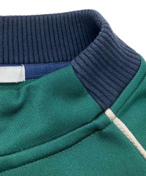 UN3D.（アンスリード）UN3D. (アンスリード) ウェーブラインジャージーワンピース グリーン サイズ:SIZE36の古着・服飾アイテム