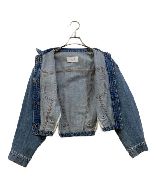 ETRE TOKYO（エトレトウキョウ）ETRE TOKYO (エトレトウキョウ) デタッチデニムオールインワン ブルー サイズ:Sの古着・服飾アイテム