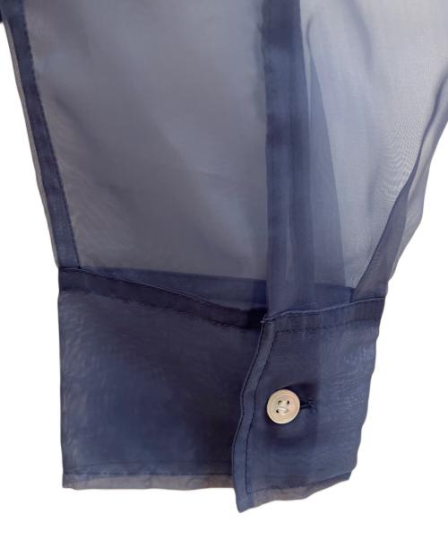 FRAY ID（フレイ アイディー）FRAY ID (フレイ アイディー) ニットコルセットレイヤードシャツ ブルー サイズ:フリー 未使用品の古着・服飾アイテム