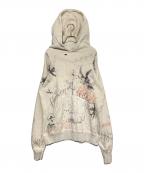 SAINT MICHAEL×Dr.Wooセントマイケル×）の古着「プルオーバーパーカー」｜ベージュ