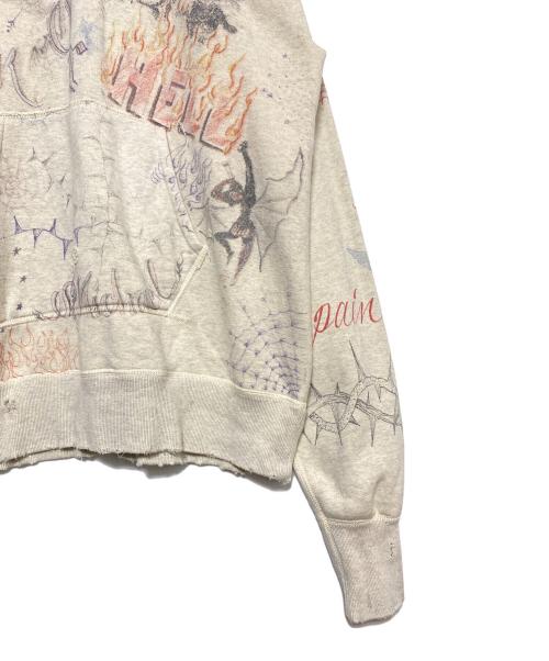 SAINT MICHAEL（セントマイケル）SAINT MICHAEL (セントマイケル) Dr.Woo (ドクターウー) プルオーバーパーカー ベージュ サイズ:Mの古着・服飾アイテム