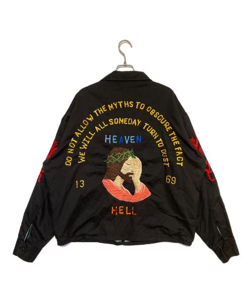 SAINT MICHAEL（セントマイケル）SAINT MICHAEL (セントマイケル) VIETNAM JAMBER ブラック サイズ:Mの古着・服飾アイテム