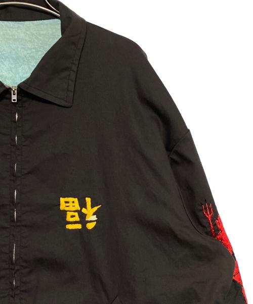 SAINT MICHAEL（セントマイケル）SAINT MICHAEL (セントマイケル) VIETNAM JAMBER ブラック サイズ:Mの古着・服飾アイテム