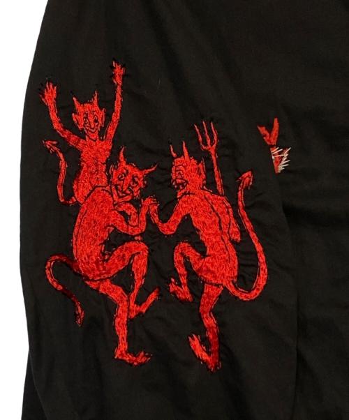 SAINT MICHAEL（セントマイケル）SAINT MICHAEL (セントマイケル) VIETNAM JAMBER ブラック サイズ:Mの古着・服飾アイテム