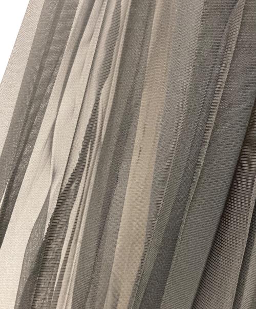 ANAYI（アナイ）ANAYI (アナイ) カルゼオーガンプリーツ スカート ブラック サイズ:38の古着・服飾アイテム