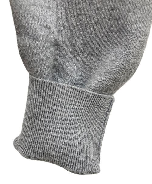 ANAYI（アナイ）ANAYI (アナイ) コットンカシミヤクルーネック カーディガン グレー サイズ:38の古着・服飾アイテム