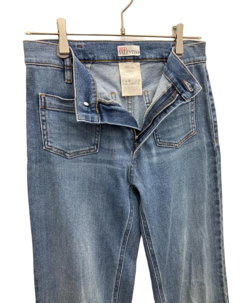 RED VALENTINO（レッドヴァレンティノ）RED VALENTINO (レッドヴァレンティノ) デニムパンツ ブルー サイズ:SIZE40の古着・服飾アイテム