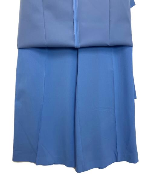 ADORE（アドーア）ADORE (アドーア) ドライタッチクロスパンツ ブルー サイズ:38の古着・服飾アイテム