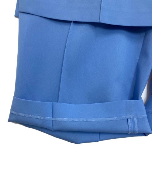 ADORE（アドーア）ADORE (アドーア) ドライタッチクロスパンツ ブルー サイズ:38の古着・服飾アイテム