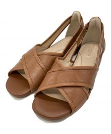 COLE HAAN（コールハーン）の古着「モダン クラシックス ルイス フラット」｜ブラウン