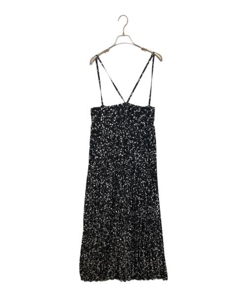 HYKE（ハイク）HYKE (ハイク) PEBBLE PRINTED MAXI DRESS ブラック サイズ:1の古着・服飾アイテム