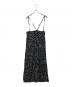 HYKE (ハイク) PEBBLE PRINTED MAXI DRESS ブラック サイズ:1：15000円