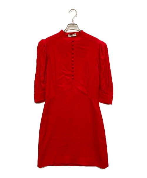 GIVENCHY（ジバンシィ）GIVENCHY (ジバンシィ) ワンピース レッド サイズ:SIZE 38の古着・服飾アイテム
