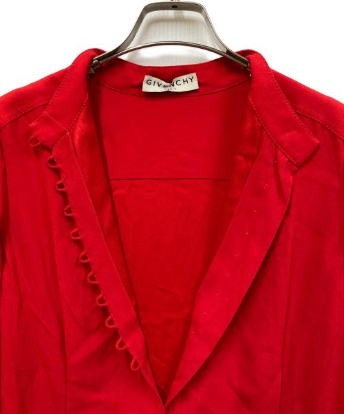 GIVENCHY（ジバンシィ）GIVENCHY (ジバンシィ) ワンピース レッド サイズ:SIZE 38の古着・服飾アイテム