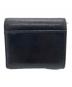 Christian Dior (クリスチャン ディオール) Saddle Lotus ウォレット ブラック：18000円