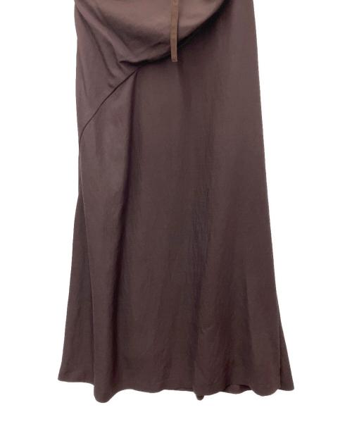 AKIRA NAKA（アキラナカ）AKIRA NAKA (アキラナカ) Jiline twist dress ボルドー サイズ:SIZE 2の古着・服飾アイテム