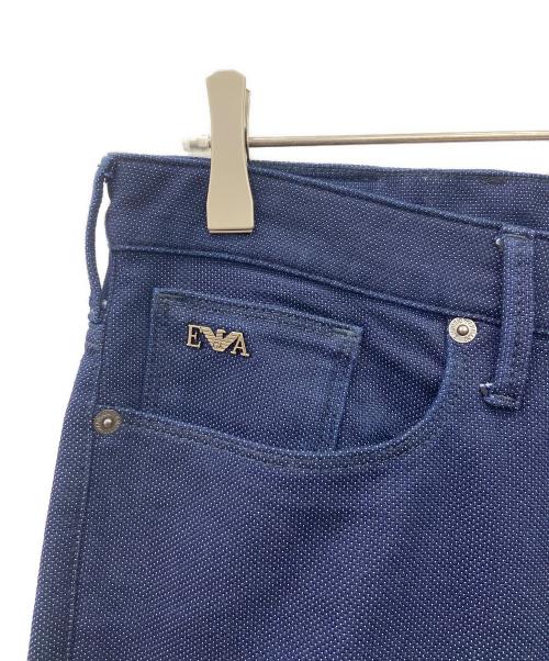 EMPORIO ARMANI（エンポリオ アルマーニ）EMPORIO ARMANI (エンポリオアルマーニ) デニムパンツ インディゴ サイズ:W32の古着・服飾アイテム