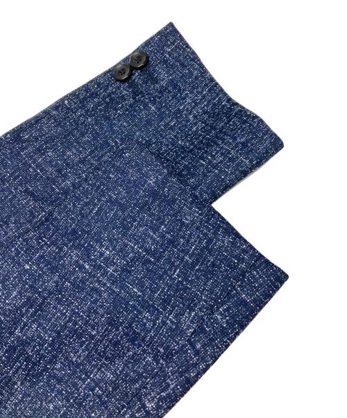 EMPORIO ARMANI（エンポリオアルマーニ）EMPORIO ARMANI (エンポリオアルマーニ) テーラードジャケット ネイビー サイズ:50の古着・服飾アイテム