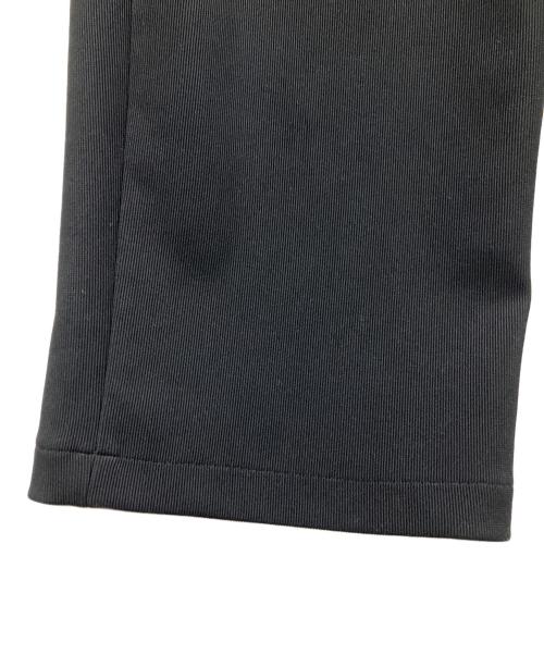 CLANE（クラネ）CLANE (クラネ) リブストライプタックパンツ ブラック サイズ:SIZE2の古着・服飾アイテム