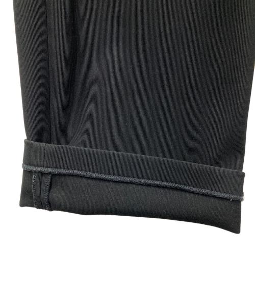 CLANE（クラネ）CLANE (クラネ) リブストライプタックパンツ ブラック サイズ:SIZE2の古着・服飾アイテム