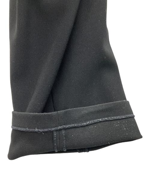 CLANE（クラネ）CLANE (クラネ) リブストライプタックパンツ ブラック サイズ:SIZE2の古着・服飾アイテム