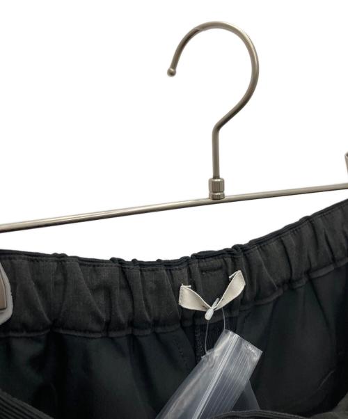 CLANE（クラネ）CLANE (クラネ) リブストライプタックパンツ ブラック サイズ:SIZE2の古着・服飾アイテム