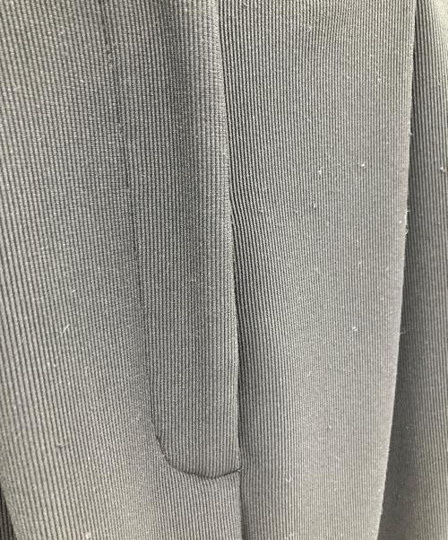 CLANE（クラネ）CLANE (クラネ) リブストライプタックパンツ ブラック サイズ:SIZE2の古着・服飾アイテム