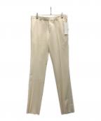 JOHN LAWRENCE SULLIVANジョン ローレンス サリバン）の古着「Wool Straight Trouseres」｜ベージュ