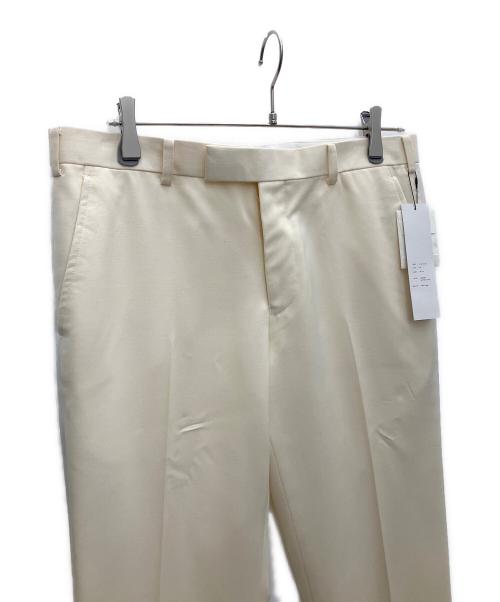 JOHN LAWRENCE SULLIVAN（ジョン ローレンス サリバン）JOHN LAWRENCE SULLIVAN (ジョン ローレンス サリバン) Wool Straight Trouseres ベージュ サイズ:SIZE40 未使用品の古着・服飾アイテム