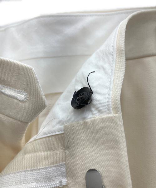 JOHN LAWRENCE SULLIVAN（ジョン ローレンス サリバン）JOHN LAWRENCE SULLIVAN (ジョン ローレンス サリバン) Wool Straight Trouseres ベージュ サイズ:SIZE40 未使用品の古着・服飾アイテム