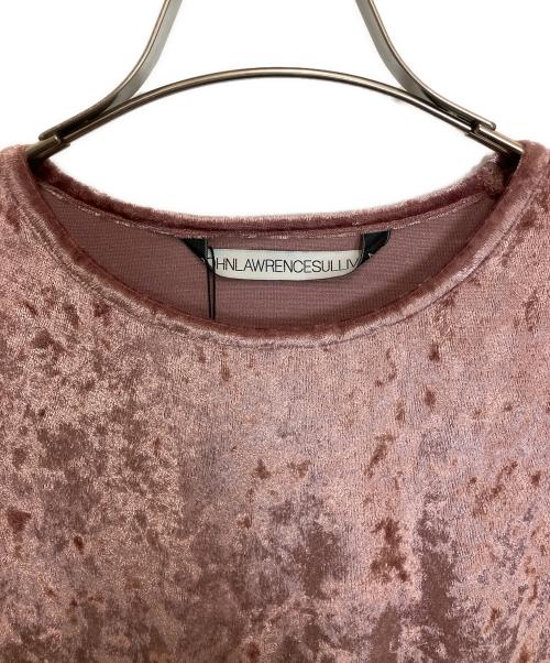 JOHN LAWRENCE SULLIVAN（ジョン ローレンス サリバン）JOHN LAWRENCE SULLIVAN (ジョン ローレンス サリバン) Velour Jersey LS Top ピンク サイズ:L 未使用品の古着・服飾アイテム